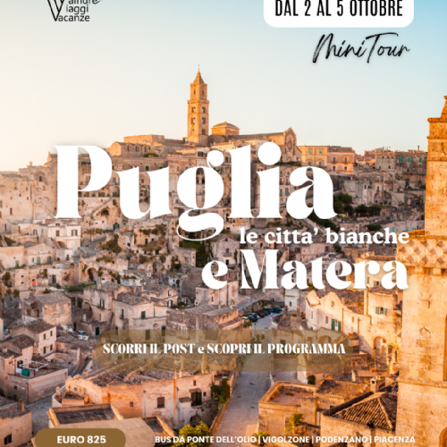 Puglia, le città bianche e Matera