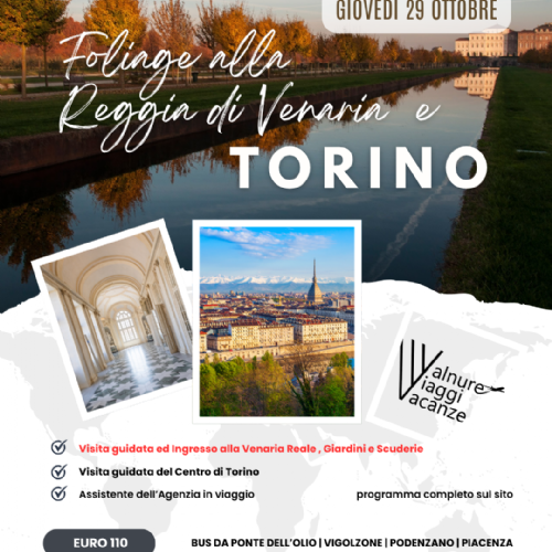 Foliage alla Reggia di Venaria e Torino