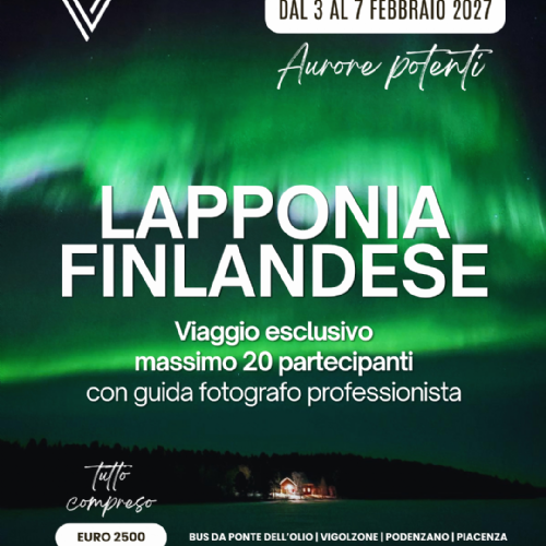 Lapponia Finlandese e Aurore Potenti